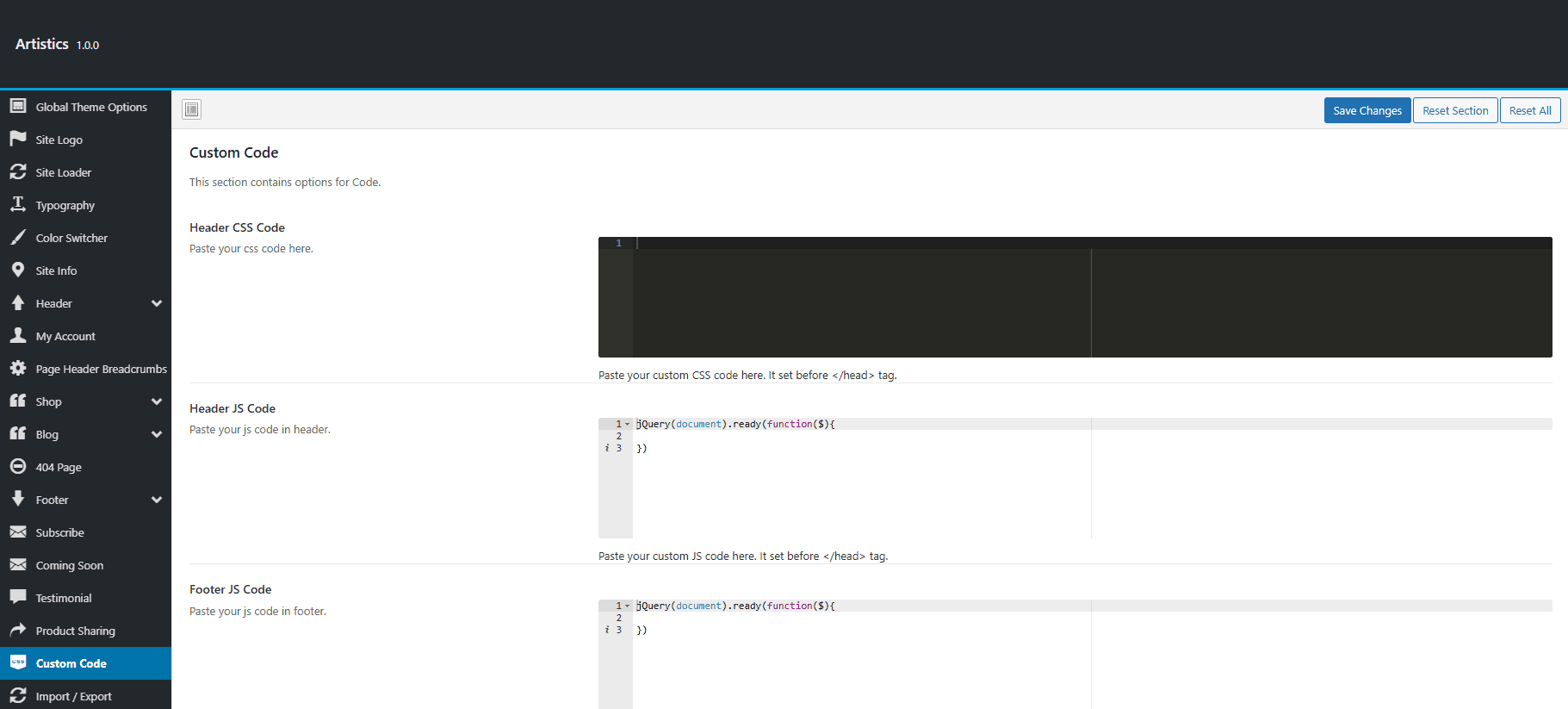 documentation