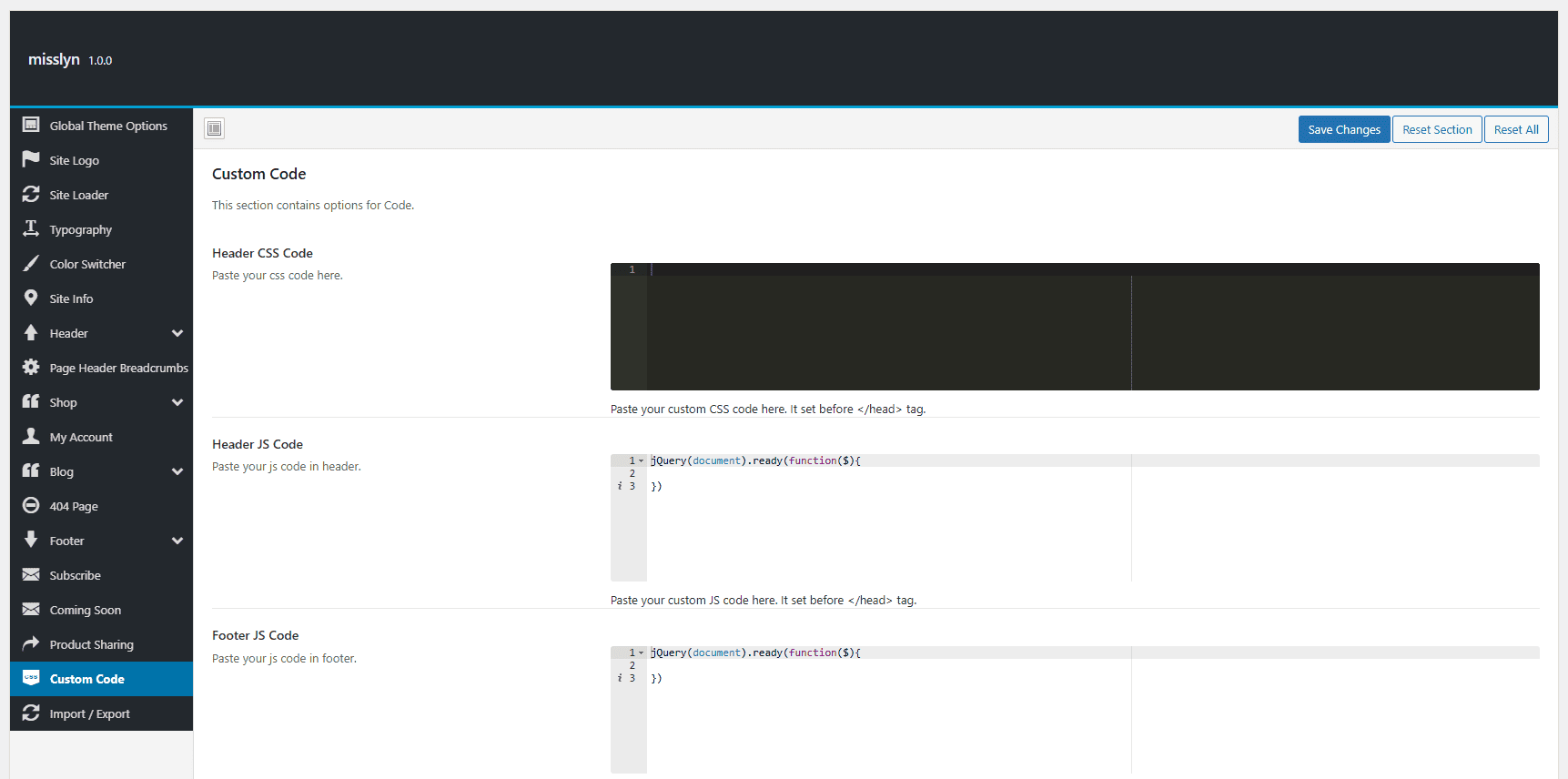 documentation