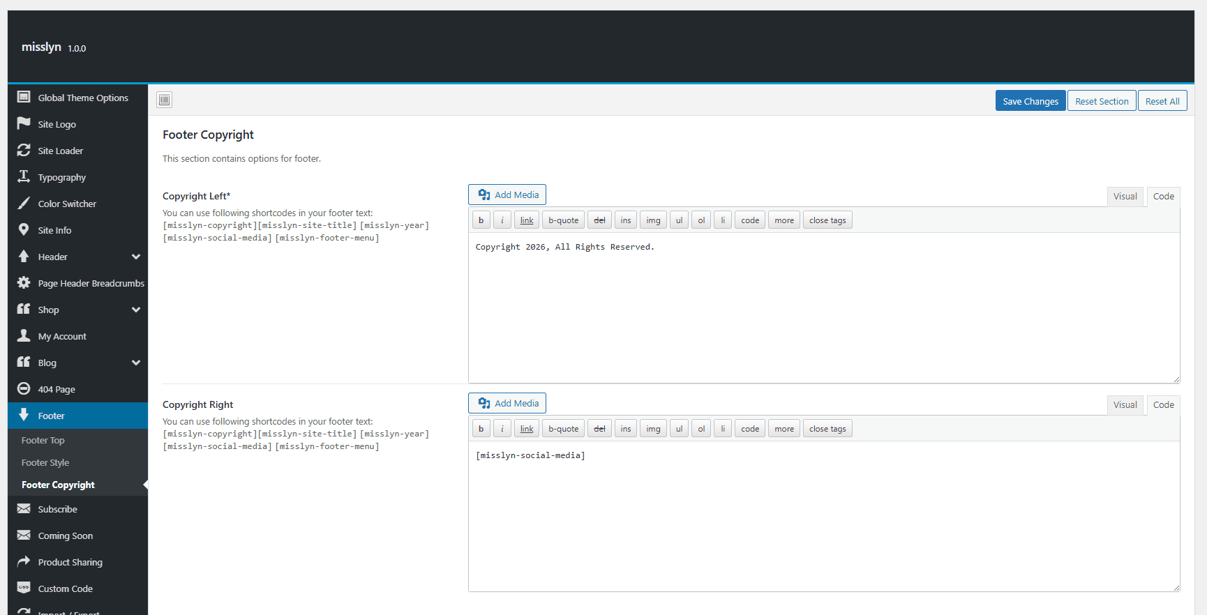 documentation