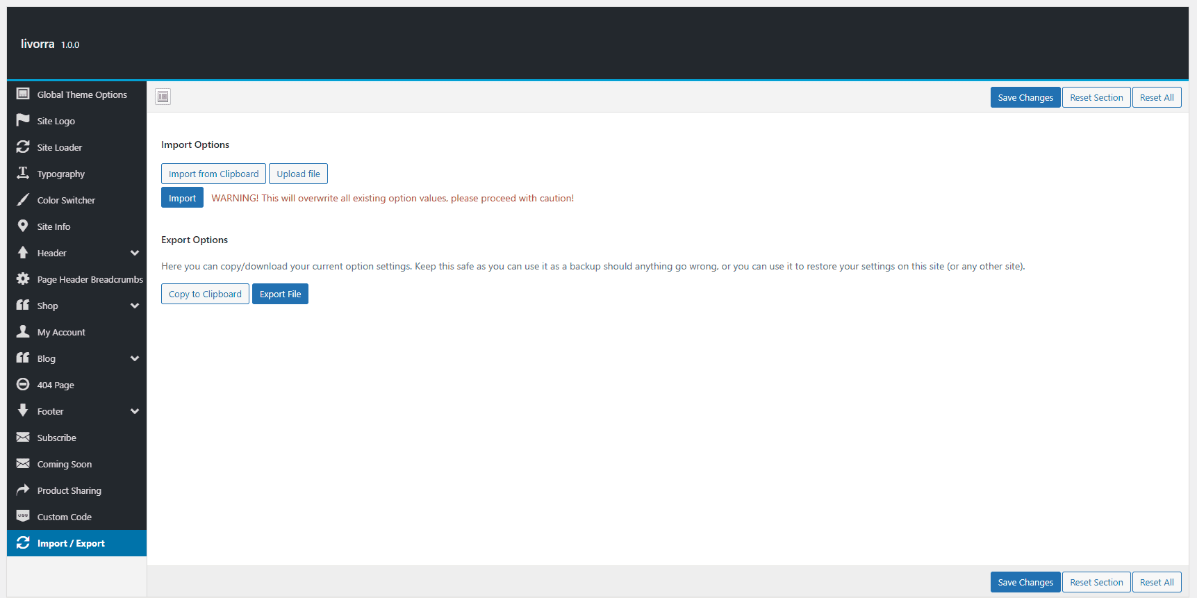 documentation